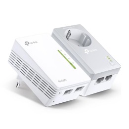 Kit de adaptadores powerline wifi tp - link tl - wpa4226 kit av600