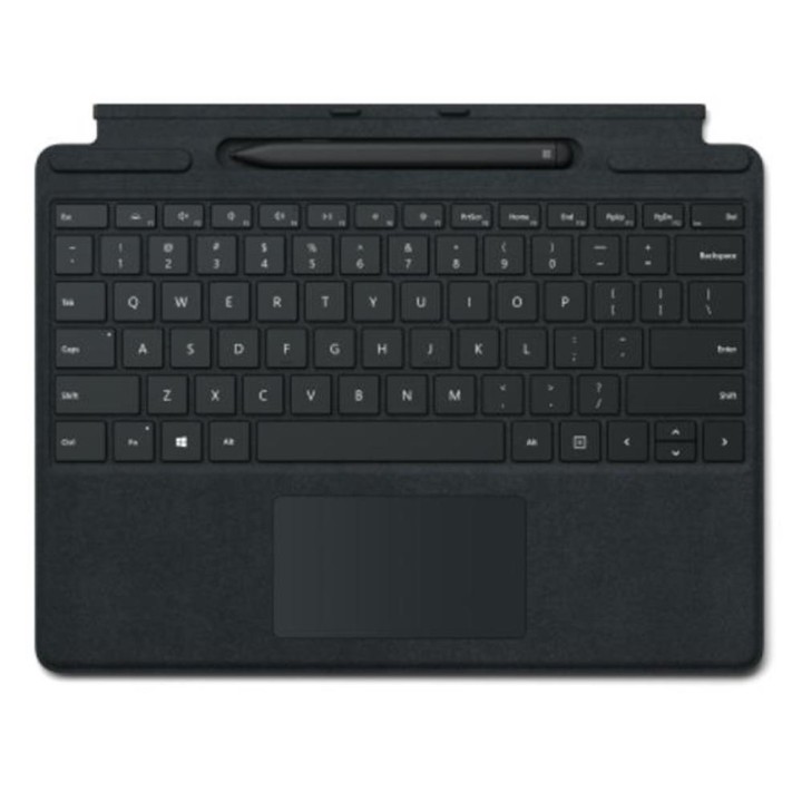 Teclado microsoft surface pro 10 + pen negro italiano