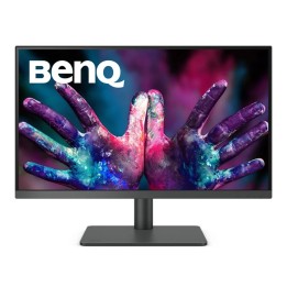 Monitor led 27 pulgadas benq pd2705u ips - 4k uhd - hdr10 - hdmi - dp - usb 3.2 - usb tipo b - usb tipo c - 60hz - 5ms - regulab