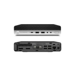 Ordenador reacondicionado mini hp elitedesk 400 g3 - i5 - 7th - 8gb - 256gb nvme - win 10 pro - sin v