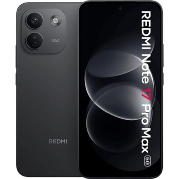 Movil xiaomi redmi note 17 pro max 5g 8 - 256gb negro