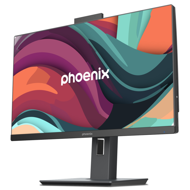 Ordenador pc all in one aio phoenix unity 27 pulgadas fhd ajustable altura y rotativo - web cam - intel i5 14400 - 16 gb ddr5 - 