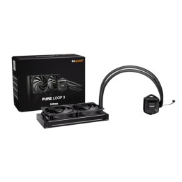 Kit refrigeracion liquida be quiet! pure loop 3 2x 120mm negro