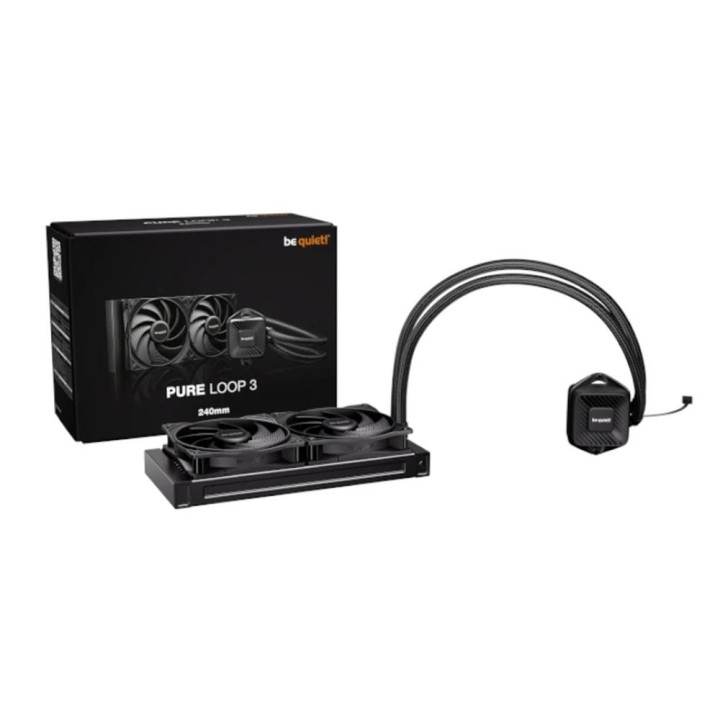 Kit refrigeracion liquida be quiet! pure loop 3 2x 120mm negro