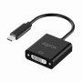 Adaptador usb tipo c a dvi