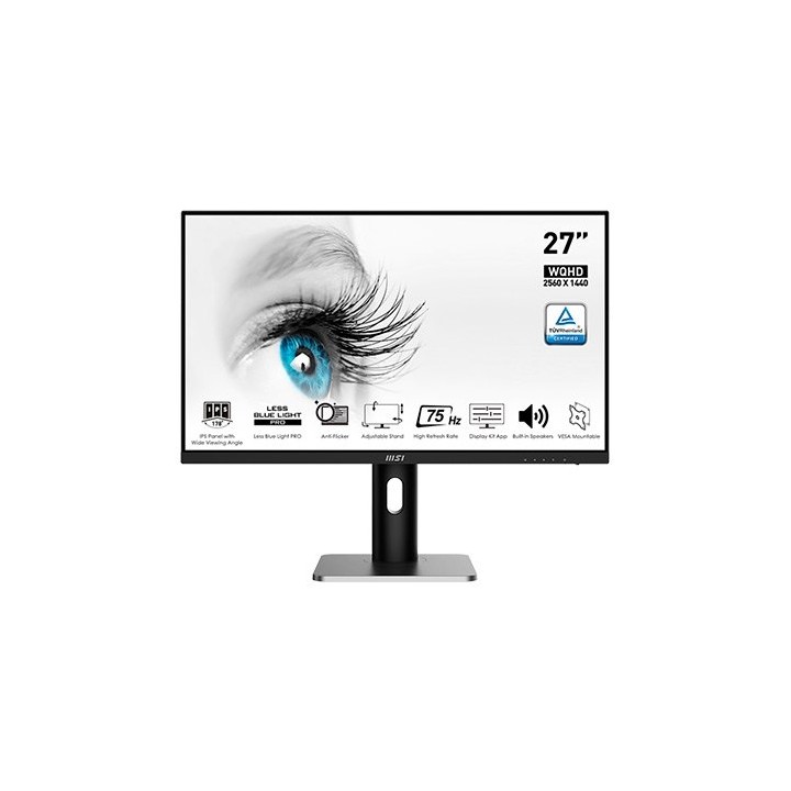 Monitor led 27 pulgadas msi pro mp273qp negro