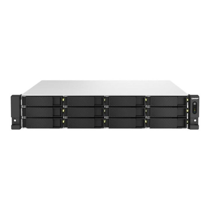 Servidor nas qnap ts - h1887xu - rp - e2336 - 32g 18 bahias