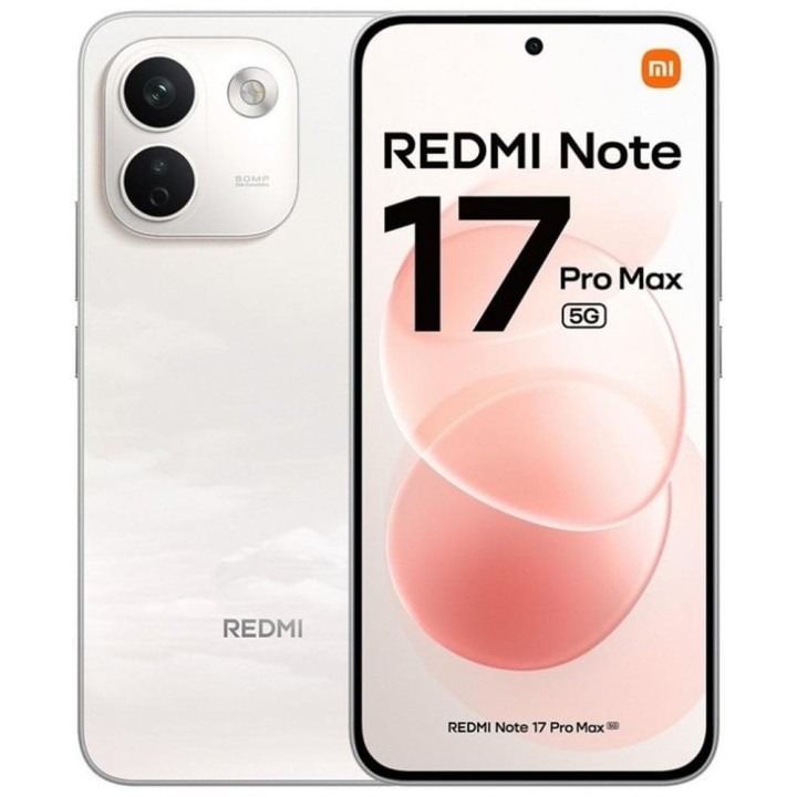Movil xiaomi redmi note 17 pro max 5g 8 - 512gb cloud blush
