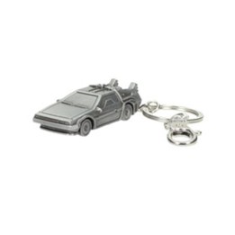 Llavero figurativo sd toys regreso al futuro delorean metalico