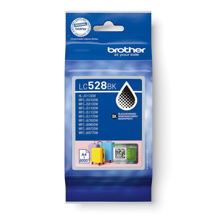 Cartucho tinta brother lc528bk negro