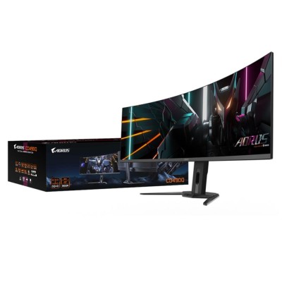 Monitor curvo gaming gigabyte aorus co49dq