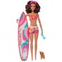 Muneca barbie the movie mattel surf