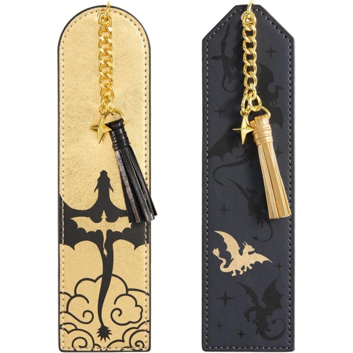 Juego de marcapaginas the noble collection alas de sangre dragones