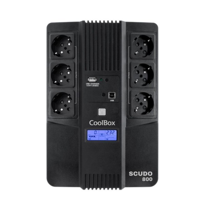Sai coolbox scudo3 800va lcd 6