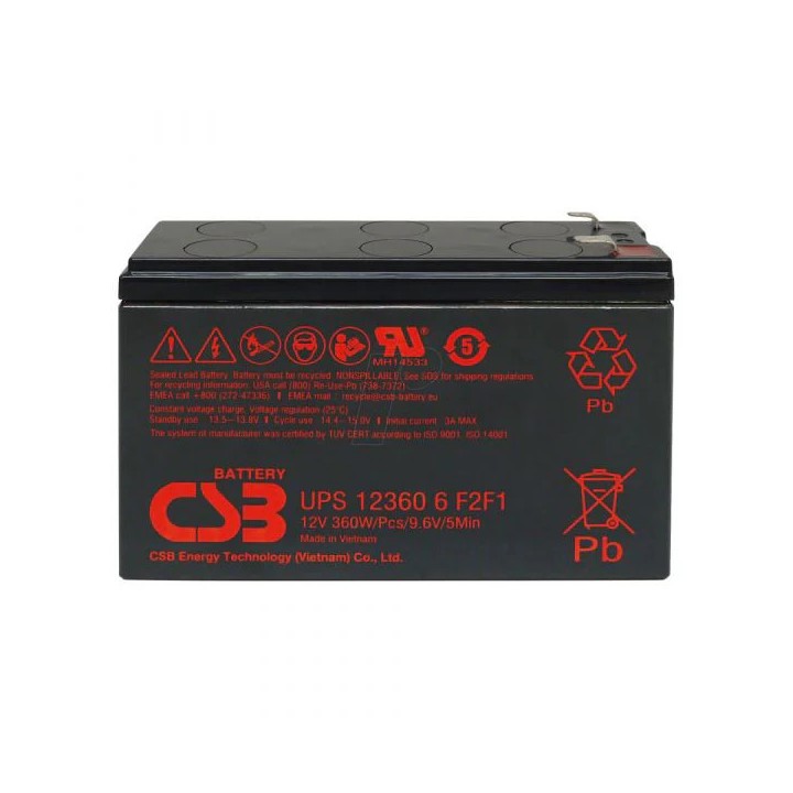 Bateria riello ups 12v 7ah slim