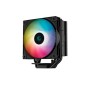 Disipador deepcool ag400 argb 120mm negro