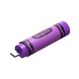 Memoria usb tipo c sandisk 128gb crayola violeta