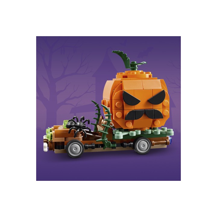 Lego camioneta calabaza