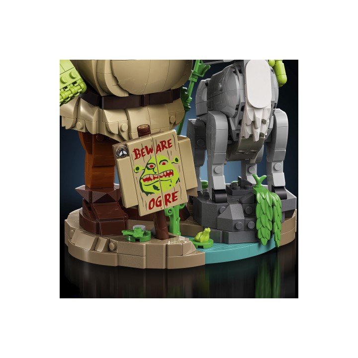 Lego shrek asno y gato