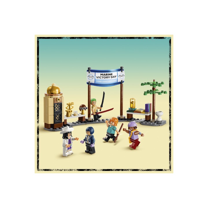 Lego one piece netflix marina de garp