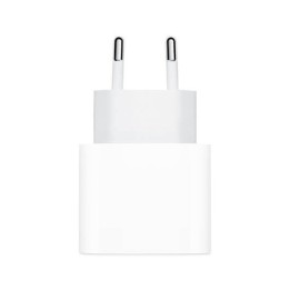 Cargador original apple 20w usb tipo c carga rapida - blanco - no incluye cable
