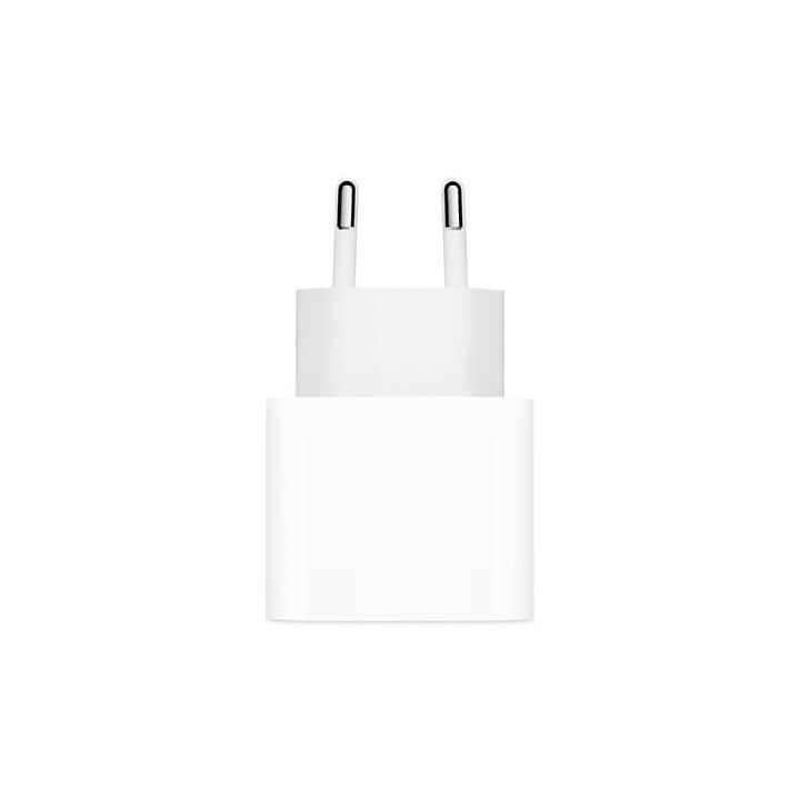 Cargador original apple 20w usb tipo c carga rapida - blanco - no incluye cable