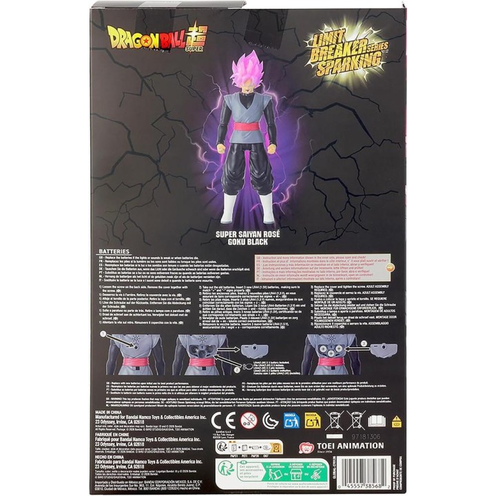 Db lb sparking ss rose goku black