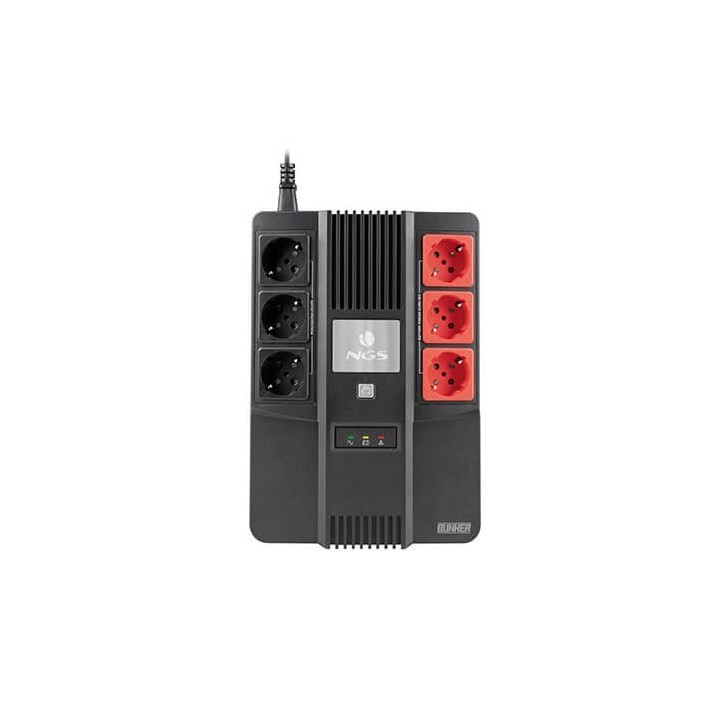Sai - ups 600va ngs fortress bunker 3+3xschucko fortressbunker - interactivo