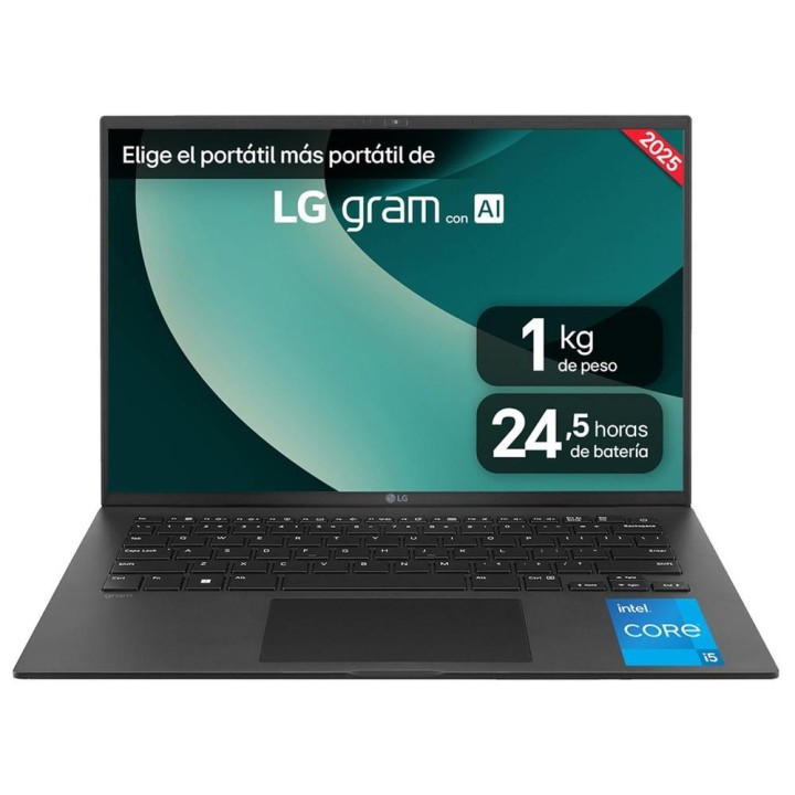 Portatil lg gram 14zd90ru - g i5 - 1334u - 8gb - ssd 256gb - 14 pulgadas fhd+ - freedos