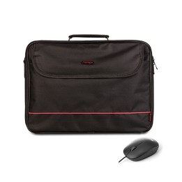 Maletin ngs bureau kit para portatiles 16 pulgadas + raton optico con cable
