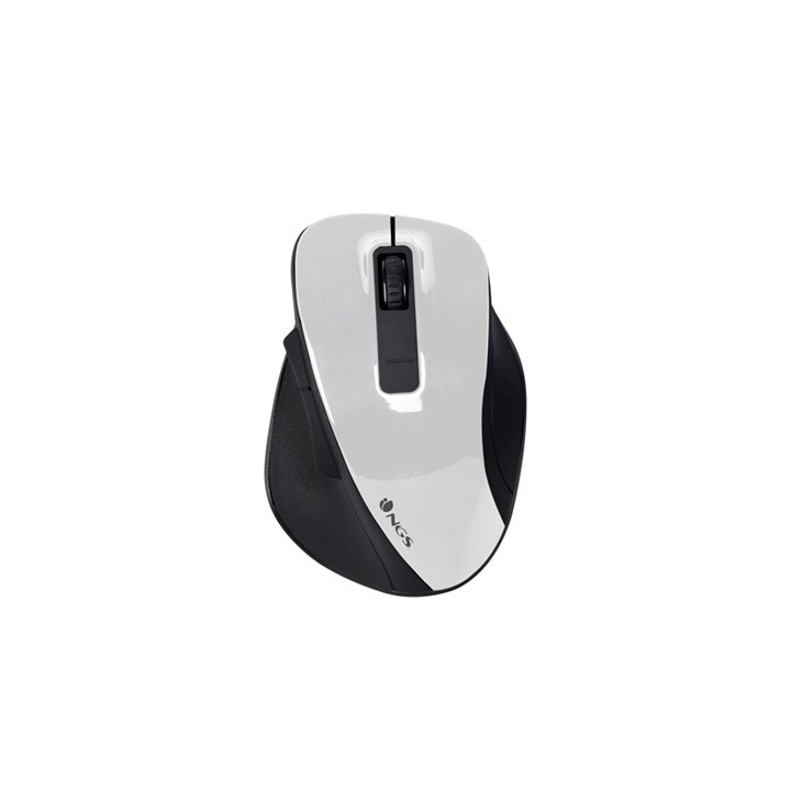 Raton inalambrico ngs bowwhite 2.4ghz 1600dpi