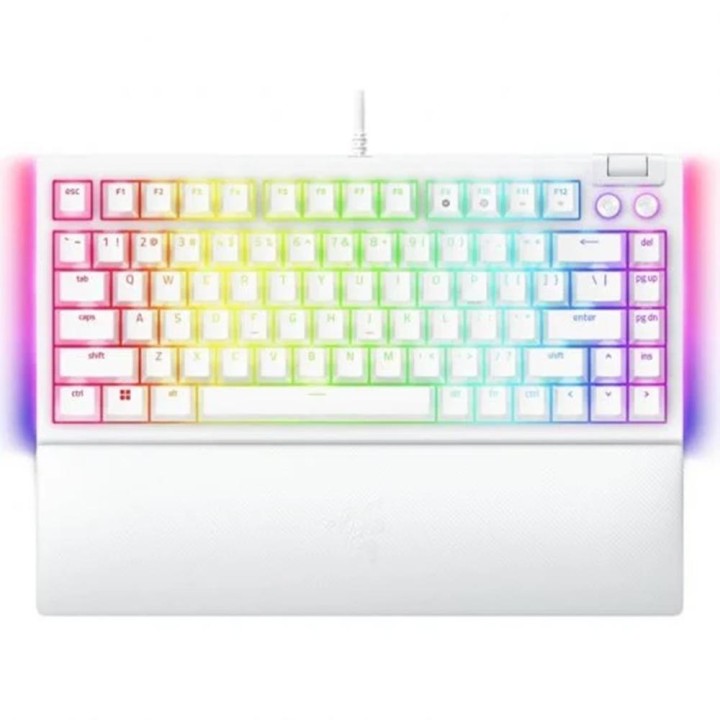 Teclado razer blackwidow v4 usa blanco