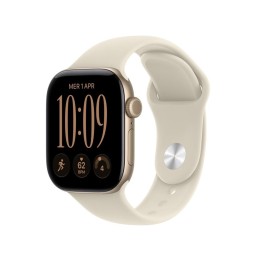 Smartwatch apple watch s12 gps + cell 42mm light gold aluminium case with sand sport band m - l