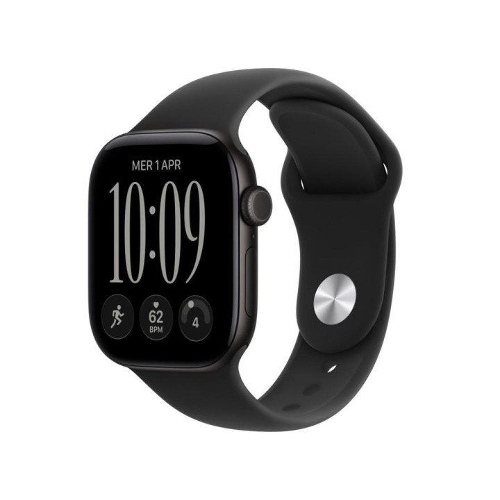 Smartwatch apple watch s12 gps + cell 42mm black sport band - s - m