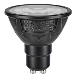 Bombilla led nitra silver electronics dicroica 6.5w80w - gu10 - 2700k - 38º - 9000lm - luz calida - a+ ca