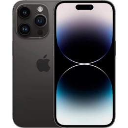 Telefono movil smartphone apple iphone 14 pro max 5g - 128gb - 6.7 pulgadas negro acondicionado ab