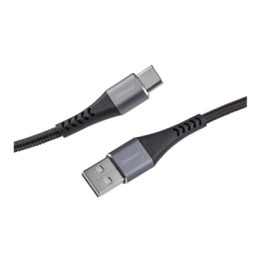 Cable usb tipo c a usb tipo a intenso 1x 0.5m 2x 2m - macho - macho - negro 60w
