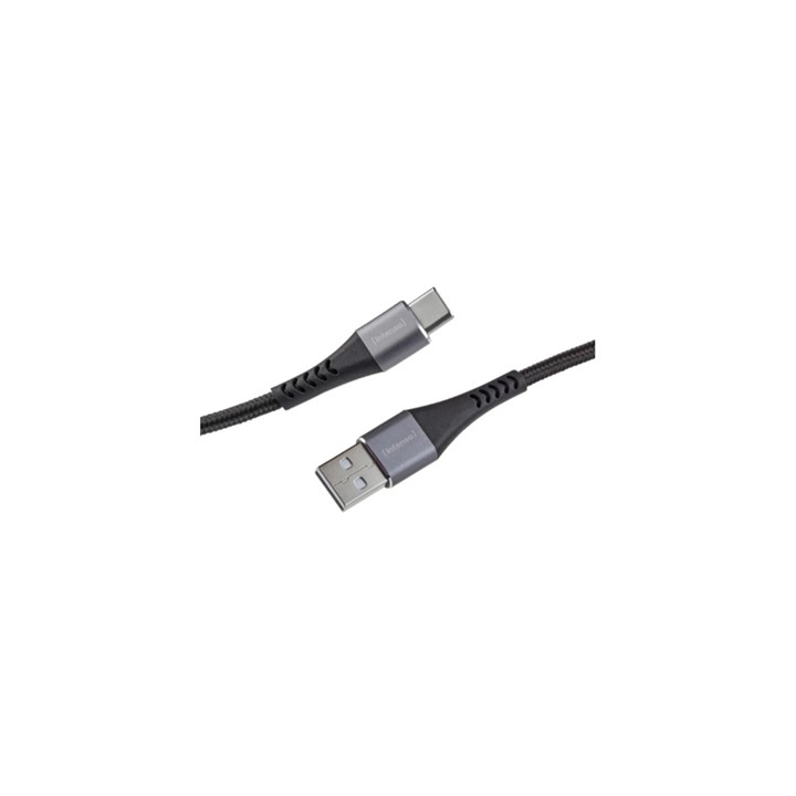Cable usb tipo c a usb tipo a intenso 1x 0.5m 2x 2m - macho - macho - negro 60w