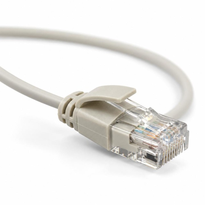 Cable red phasak latiguillo ultra slim rj45 utp cat6 2m gris phkus 2502