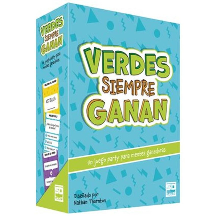 Juego de mesa verdes siempre ganan
