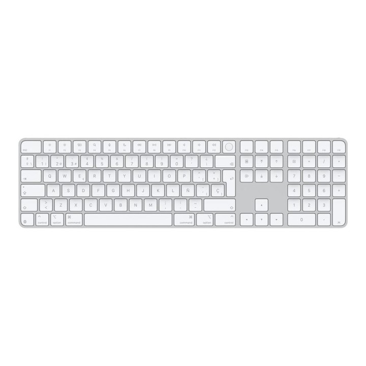 Teclado apple magic keyboard inalambrico touch id + numerico reacondicionado