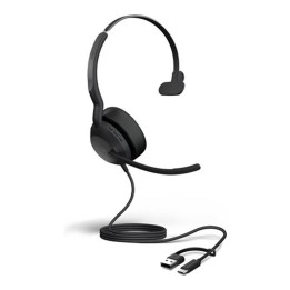 Auriculares jabra evolve2 50 ms mono negro