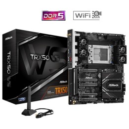 Placa base asrock trx50 ws str5 eatx - 4x ddr5