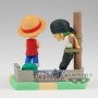 Figura Monkey D Luffy & Roronoa Zoro Log Stories One Piece 7cm