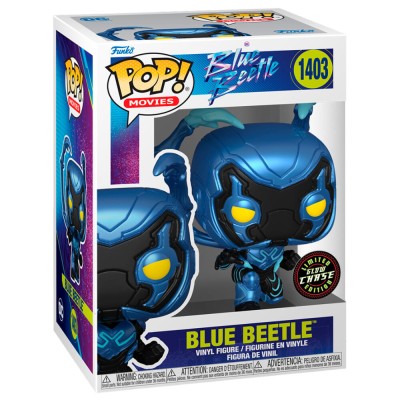 Figura POP DC Comics Blue Beetle - Blue Beetle chase