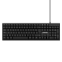 Phoenix k100 teclado multimedia usb negro