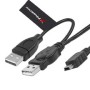 Cable 2 conectores usb 20 a