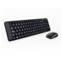 Teclado mouse logitech mk220 optico