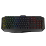 Teclado gaming phoenix con cable luz