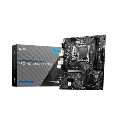 Placa base msi 1700 h610m g ddr4